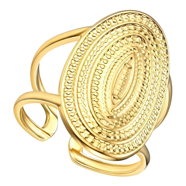 Gold Athena’s Embrace Ring